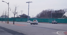 예산공설운동장테니스장방면주차장