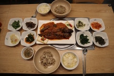 장수촌순두부보리밥