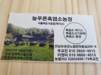 늘푸른흑염소1농장