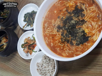 송자매바지락칼국수