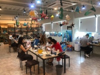 웃음소리가득한상무미술학원