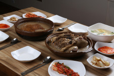 문전성시 장수오리