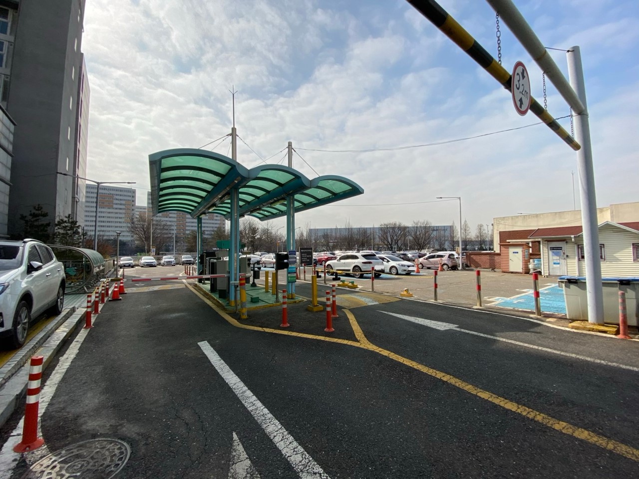 개화산역 환승주차장 전경