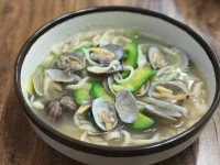 옛날바지락칼국수