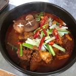 산들숲한방약오리닭백숙