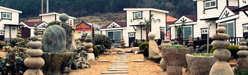 청산도 돌탑민박