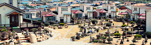 청산도 돌탑민박