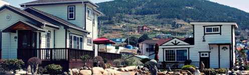 청산도 돌탑민박
