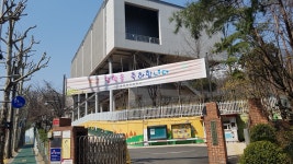 왕북초등학교정문