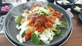 남이섬 은주닭갈비