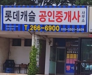 롯데캐슬공인중개사사무소