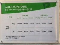 둔산타이거스크린골프존