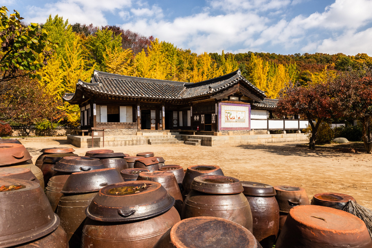 한국민속촌 전경