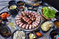 함덕 흑돼지 연탄구이