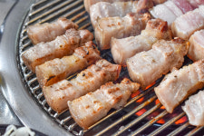 함덕 흑돼지 연탄구이