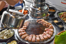 함덕 흑돼지 연탄구이