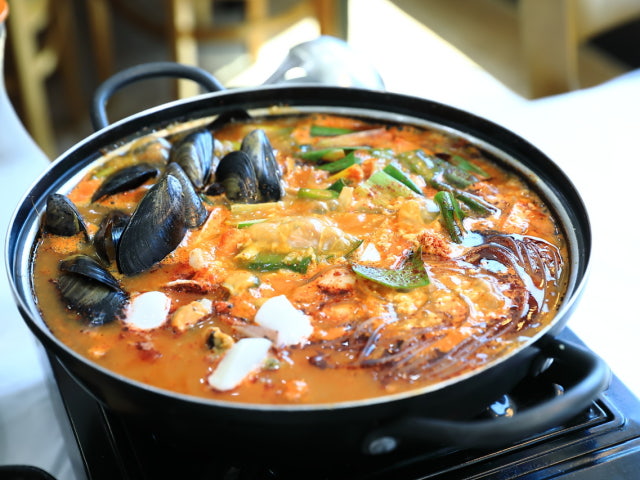 초당맷돌순두부