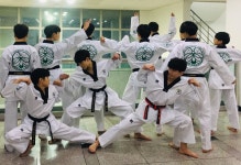 반딧불이태권도시범단