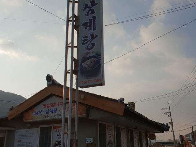 고위산삼계탕