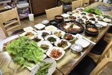 소불고기 우렁쌈밥 & 생선구이