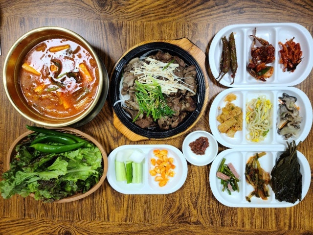 교암숯불고기