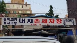 대지손세차장