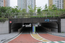 해운대자이1단지아파트109동방면입구