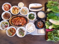 한솔웰빙쌈밥시골보리밥