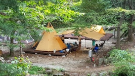 용문산야영장&글램핑캠핑장