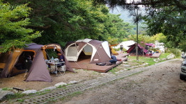 용문산야영장&글램핑캠핑장
