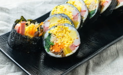 김밥예쁘게드세요
