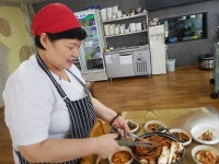 엄상궁연잎밥과칼국수