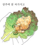 현완단겸상추튀김 상무본점