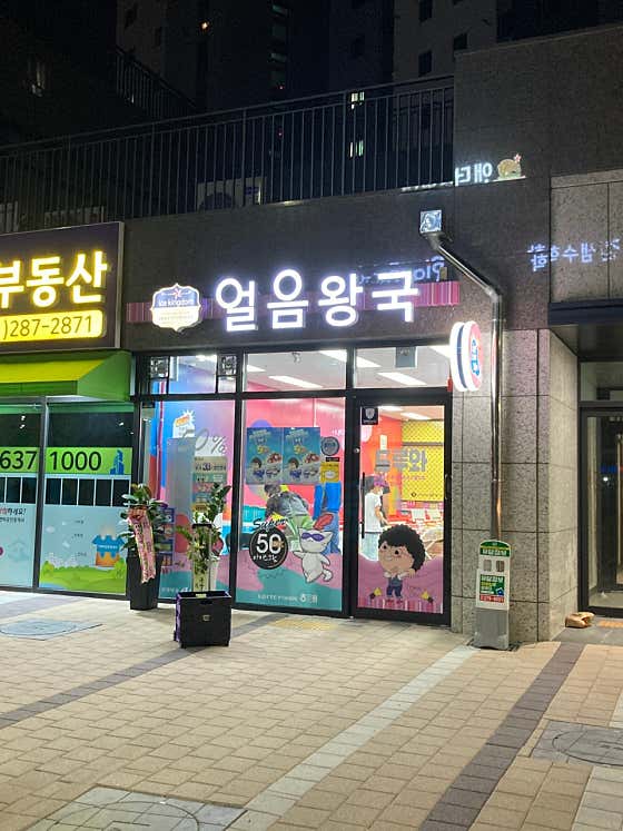 얼음왕국 아이스크림할인점 무안오룡141호점 사진