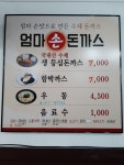 엄마손 돈까스 관저점