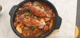 쪼쪼찜닭쪼림닭&누룽지닭백숙