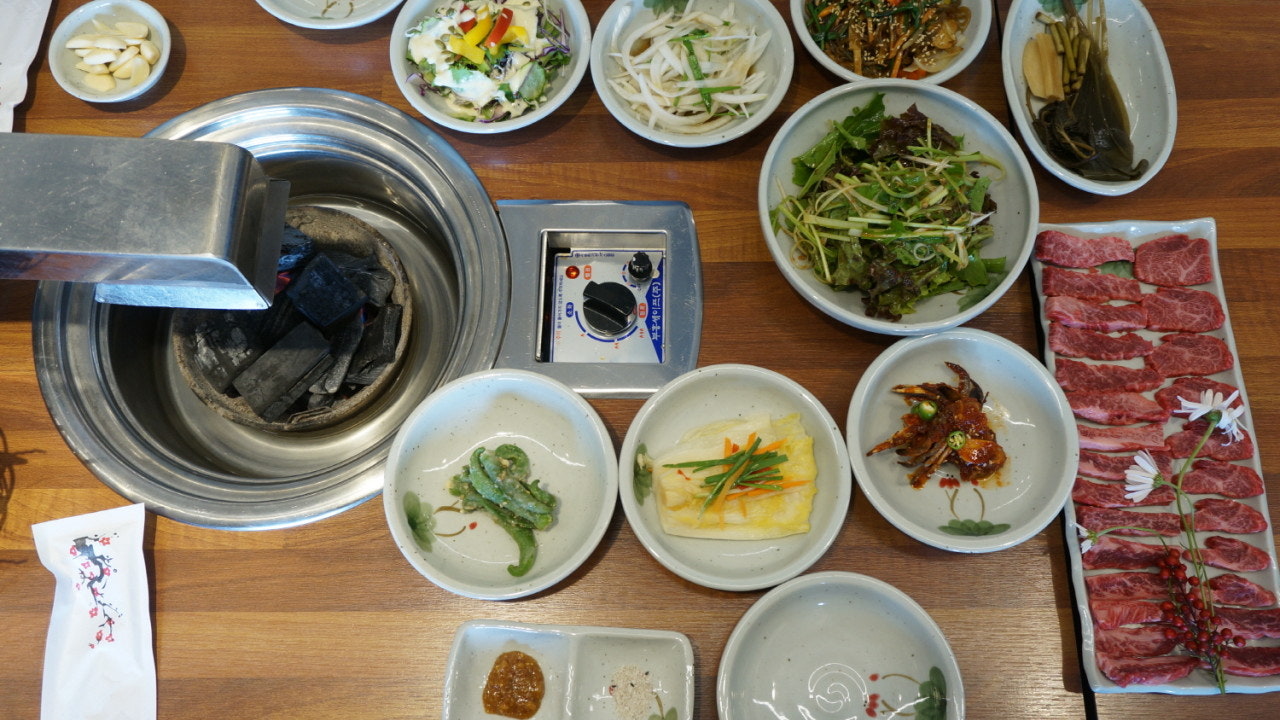 들꽃한우