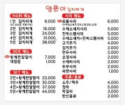 양푼이 김치찌개