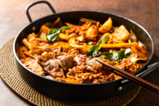 본가백구오리불고기