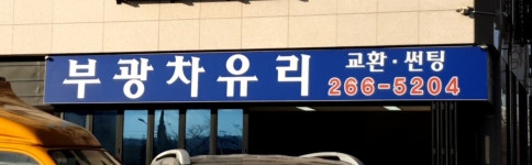 부광차유리
