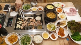 삼천포 고기한상