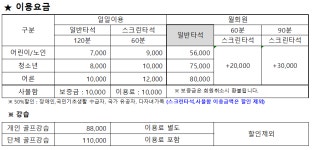 스포원 HY실내골프장