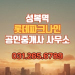 성복역롯데파크나인공인중개사사무소