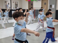 기합소리 솔빛태권도