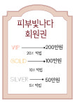 피부빛나다