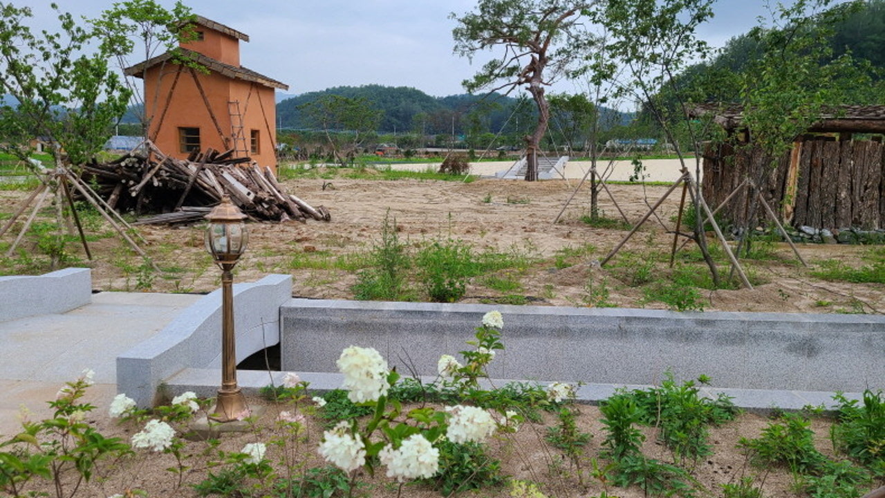 영월 동서강정원 연당원 카페