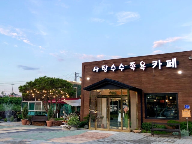 사탕수수 족욕카페