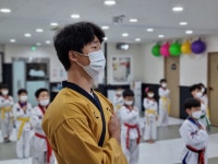 기합소리 솔빛태권도