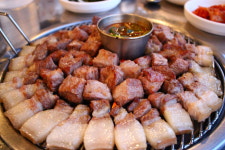 꽃돼지연탄구이