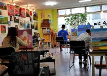 예손성인취미미술 화실